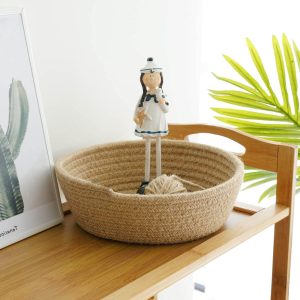 Beige Natural Fibre Large Gifting Fruit Basket