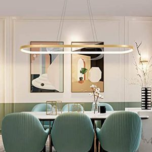 Troika Gold Aluminium & Acyrlic LED Ceiling Lights