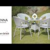 Sienna 4 Seater Outdoor Set (Dual Tone)
