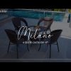 Milano 4 Seater Outdoor Set (Brown)