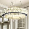 Forli Transparent Crystal Empire Chandelier