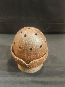 Handcrafted Coconut Shell Incense Cone Holder