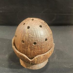 Handcrafted Coconut Shell Incense Cone Holder