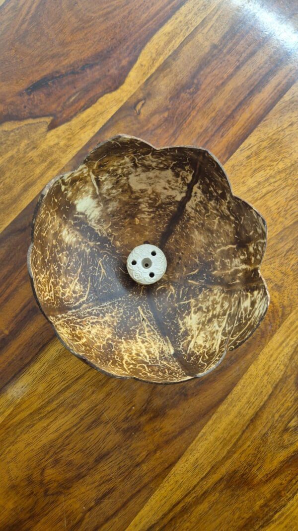 Handcrafted Coconut Shell Agarbatti stand