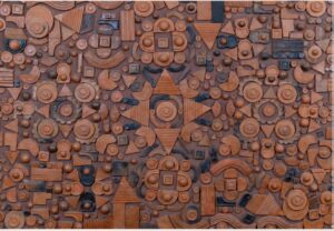 Wekarigar - Rectangle Terracotta designer Mural